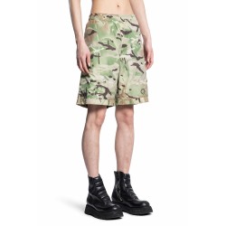 camo logo shorts