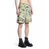 camo logo shorts