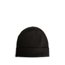 virgin wool knitted beanie