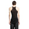 forever basic rib tank in viscose silk rib jersey