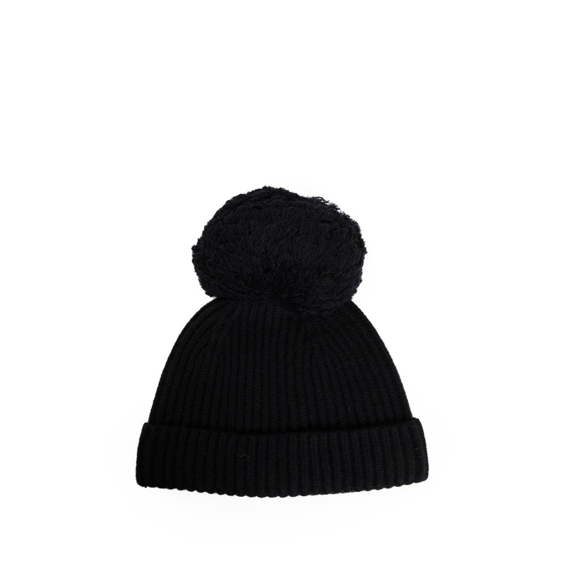 big pom-pom beanie