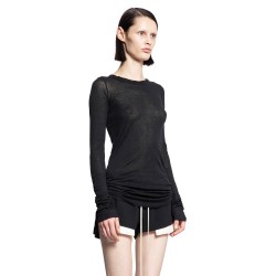 long sleeve tee in mini rib jersey