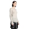 long sleeve tee in mini rib jersey