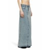 5 pocket long denim skirt