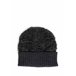 textured wool beanie