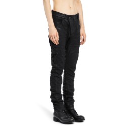 coated denim skinny jeans