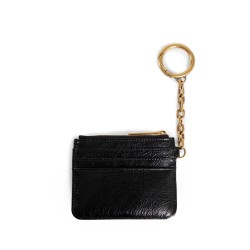 monaco card holder with keychain