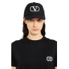 embroidered vlogo baseball cap