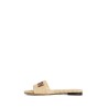 signature raffia slides