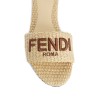 signature raffia slides