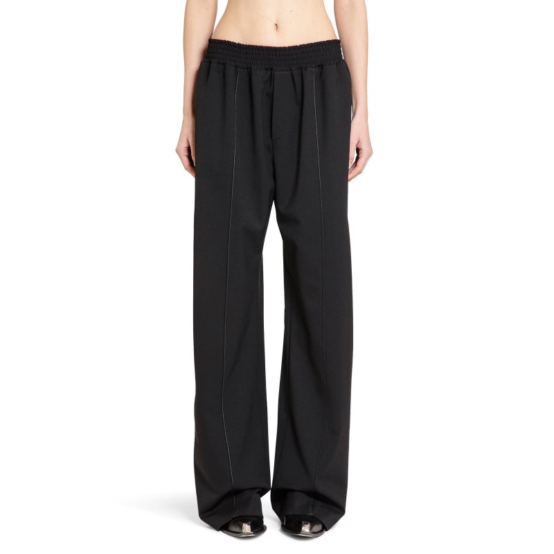 stretch nylon wool pants