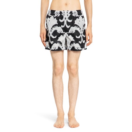 metamorphos wall print swim shorts