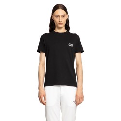 vlogo patch cotton t-shirt