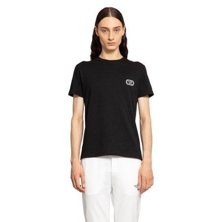 vlogo patch cotton t-shirt