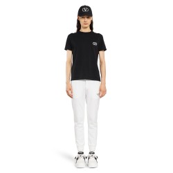 vlogo patch cotton t-shirt