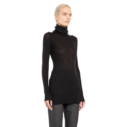 porterville turtleneck in lightweight ribbed-knit