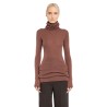 porterville turtleneck in lightweight ribbed-knit