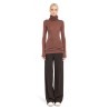 porterville turtleneck in lightweight ribbed-knit