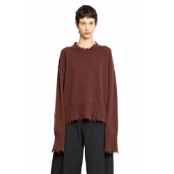 frayed cashmere sweater