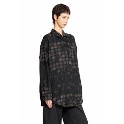 tyesha dot jacquard shirt