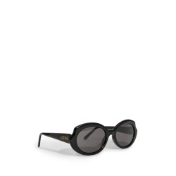 thin mini oval sunglasses