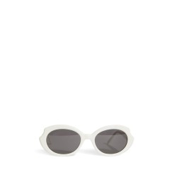 thin mini oval sunglasses