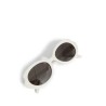 thin mini oval sunglasses