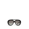 round spoiler aviator sunglasses