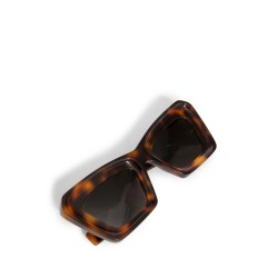 beveled cateye sunglasses