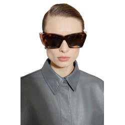 beveled cateye sunglasses