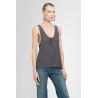 quarter-button tank top