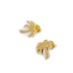 palm earrings