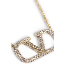 crystal vlogo necklace