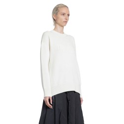 embroidered wool and cashmere jumper