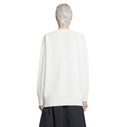 embroidered wool and cashmere jumper