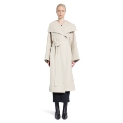 signature linen blend coat