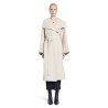 signature linen blend coat