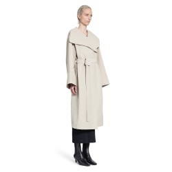 signature linen blend coat