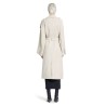 signature linen blend coat