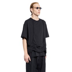 distressed cut-and-sewn oversized t-shirt