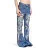 tromp l'oeil airbrush bow jeans