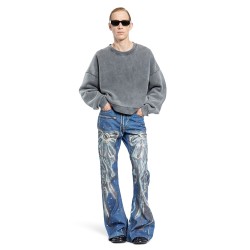 tromp l'oeil airbrush bow jeans