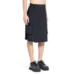 pleated cargo skirt