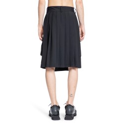 pleated cargo skirt