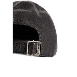 leather baseball cap