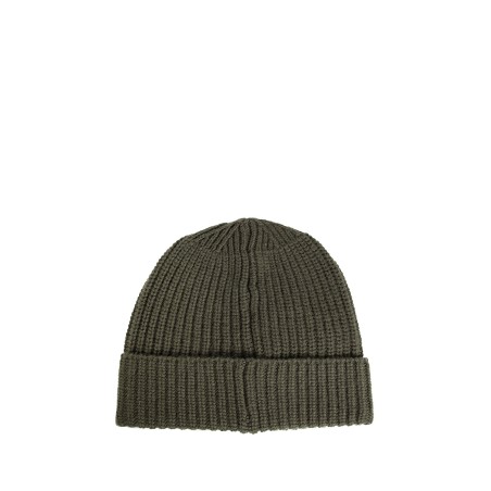 ribbed knit beanie