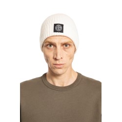 ribbed-knit beanie