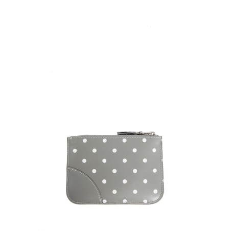 polkadot leather line wallet