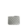 polkadot leather line wallet