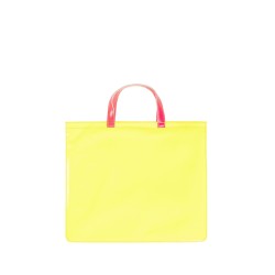 superfluo leather line tote bag